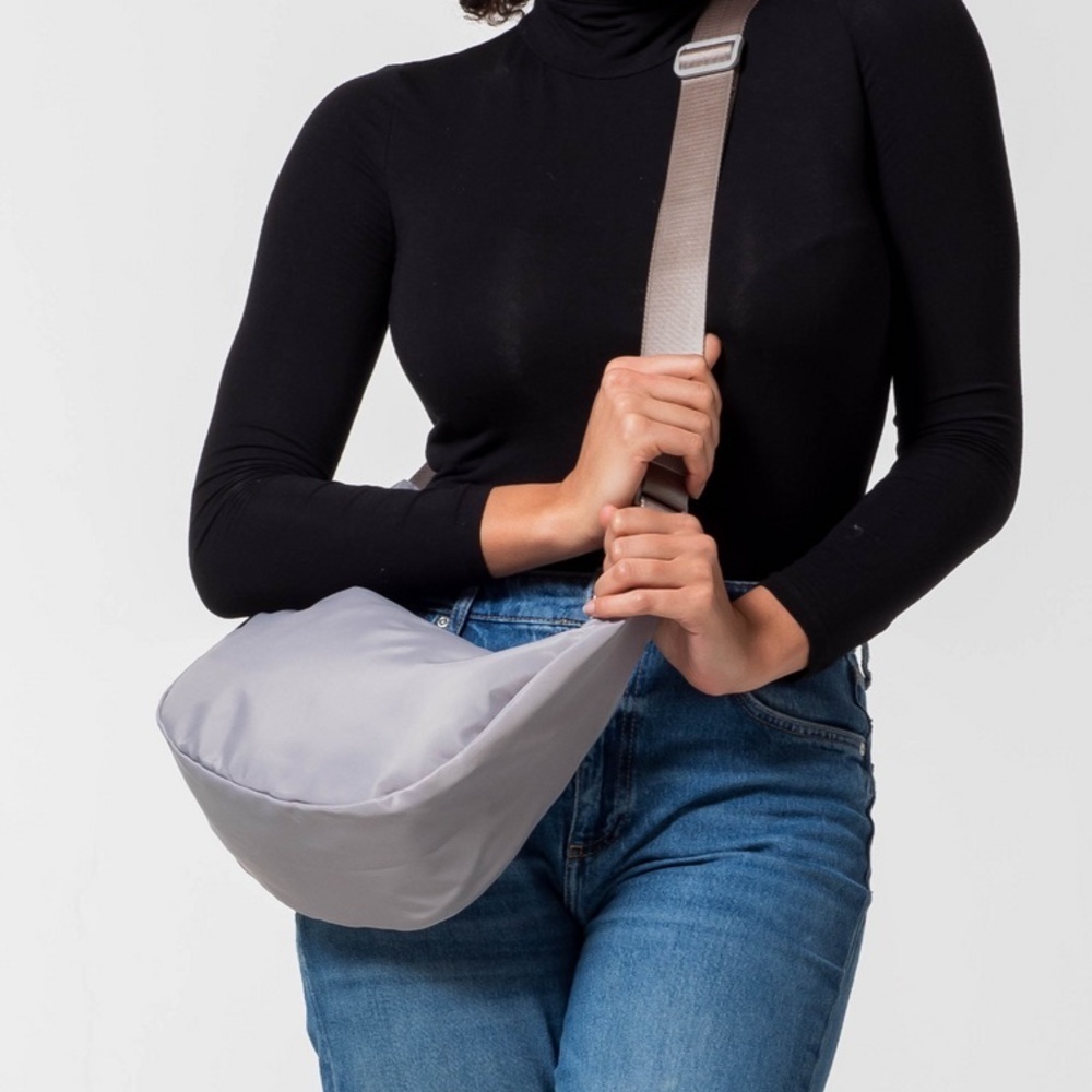 Fablou London Everyday Comfort Bag LUNA Steel Gray NWT - Picture 9 of 10